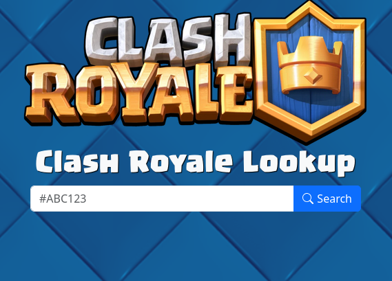Clash Royale Lookup by Mice
